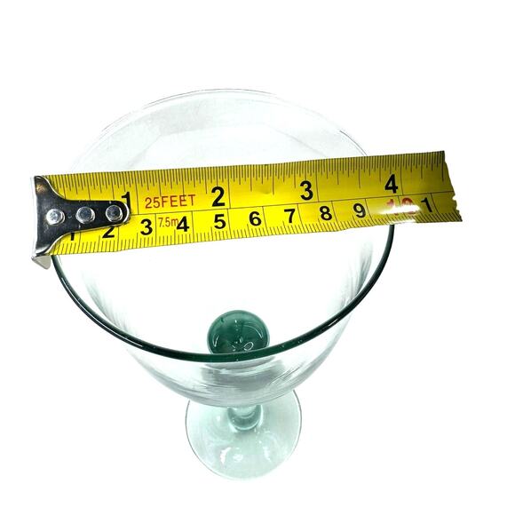 Set Of 4 La Mediterranea, Wine ,Water Goblets,Recycled - Picture 8 of 8